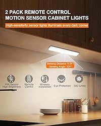 Under Cabinet Lights Wireless, 58-Led Rechargeable