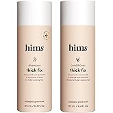 hims Thick Fix Shampoo &amp; Conditioner, Saw Palmetto, Eucalyptus, 6.4 fl oz | Saw Palmetto for Healthy Hair Growth and Thickening, Scalp Cleansing, Vegan, Sulfate-Free, and Cruelty-Free