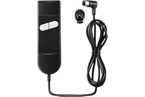 Enmja Lift Chair or Power Recliner Hand Control, 2 Button 5 pin Universal Lift Chair Remote Replacement for Okin Lazboy Action Limoss Pride Catnapper