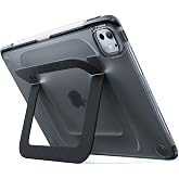 TORRAS Ostand K3 Neo for iPad Pro 13 inch Case with Stand M4/M5, Black | Adjustable Viewing Angles, Stable Writing &amp; Typing, Apple Pencil Holder with Charging, Slim Protective, Non-slip Kickstand