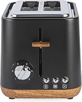 Salter Toronto Kettle & Toaster Set 1.7L 3KW Rapid Boil Matte Black view 2