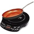 NuWave PIC FLEX Induction Cooktop with 9" Non-Stick Fry Pan Included (PIC Flex + 9" Fry Pan)