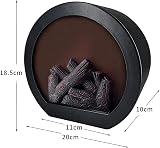 Tumnea LED Fireplace Table Lamp Realistic Flame Effect Electric Lantern view 3