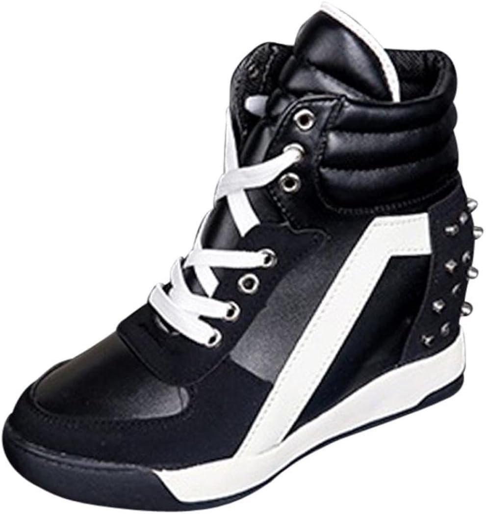 black platform sneakers women