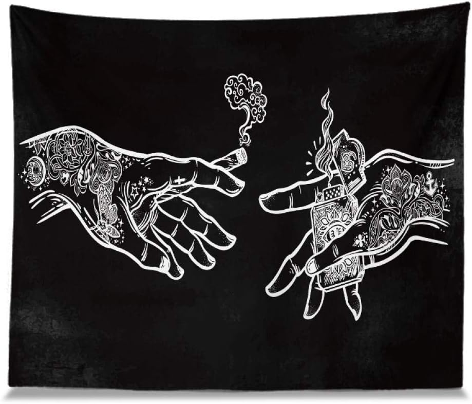 Tapiz De Pared Tapestry Trippy Psicodélico Hippie Bohemio Paredes