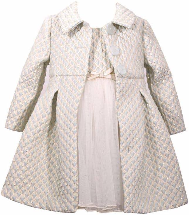 Girl's Easter Dress and Coat Set - for Baby, Infant, Toddler and Little Girls