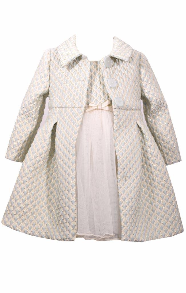 Girl's Easter Dress and Coat Set - for Baby, Infant, Toddler and Little Girls