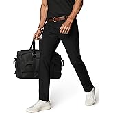 PJ PAUL JONES Men's Slacks Pants Stretch Golf Joggers Pants Lightweight Casual Comfy Trousers Excursion Pant for Office Work Black S