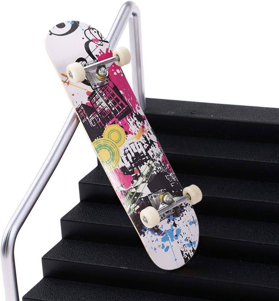 Airpow 31"x 8" Classic Skateboards - Double Kick 7 Layers Maple Wood Adult Tricks Complete Skate Board for Beginner, Best Gift for Kids Boys Girls 5 Up Years Old