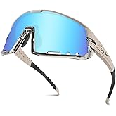 BangLong Sports Sunglasses for Men Women - UV400 Protection Sun Glasses for Running Cycling Baseball Fishing