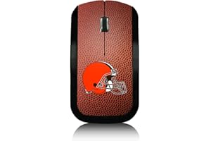 Strategic Printing Cleveland Browns Football Design Wireless Mouse