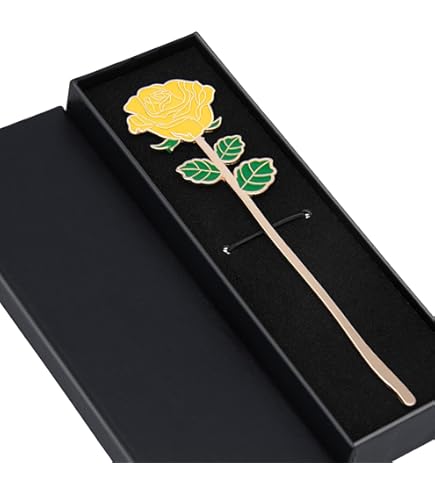 Bookmarks Flores Metal Marcapáginas De Metal Con Diseño De Rosas - 2 Piezas - Colores Rosa Y Dorado - Regalo Para Amantes De La Lectura Marcadores Libros Elegantes