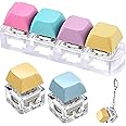 Taiyin Decompression Toys Keyboard Clicker Toy Keyboard Cube Toy Mechanical Key Toy Button Stress Relief for Adult Gifts to Relief Pass Time