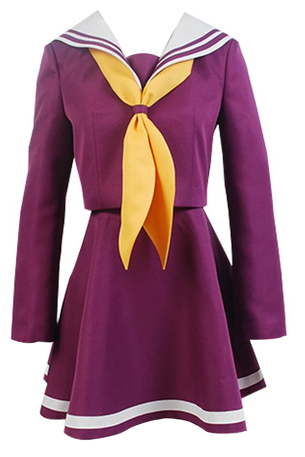 NO Game NO Life Shiro Sailor Suit Cosplay Uniform Costume