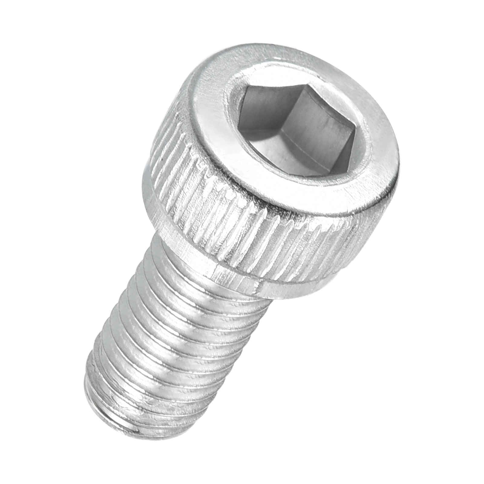 Kozelo 40pcs Socket Head Cap Screws - [M5-0.8 x 10mm] 304 Stainless Steel Allen Socket Drive for Electrical Motor 3D Printing Fan Engine Replacement Use, Silver — image 1