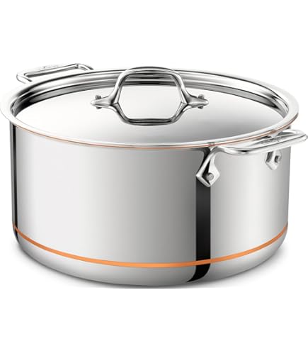 Amazon.com: All-Clad Copper Core 5-Ply Stainless Steel Sauce Pan 4