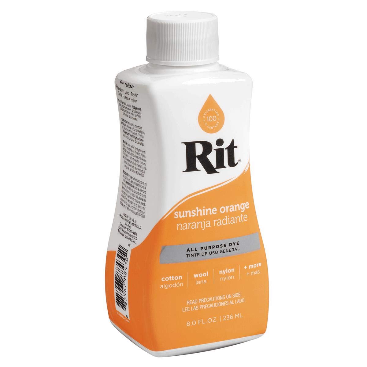 Rit Liquid Fabric Dye Sunshine Orange 236ml — image 1