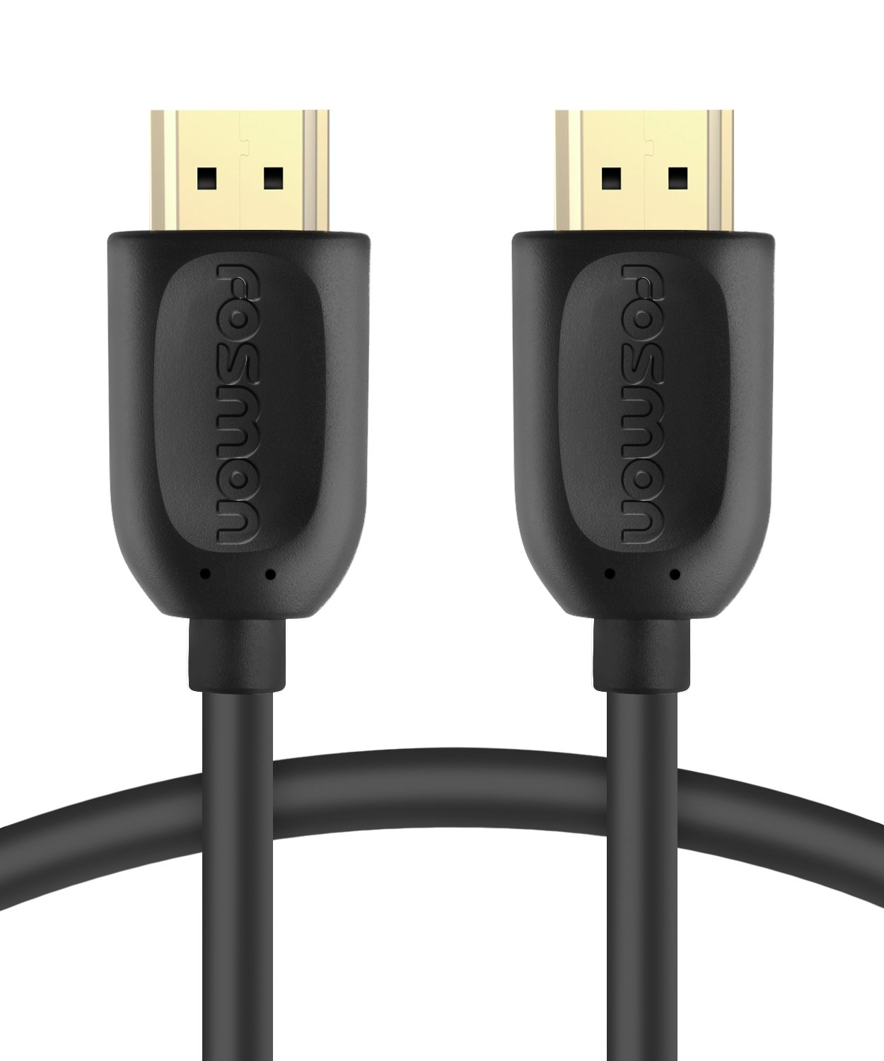 Fosmon 4K HDMI Cable 50 FT, Gold-Plated Ultra High Speed [10.2Gbps UHD 2160p@30Hz 3D HD 1080p] Supports Fire TV, Apple TV, Ethernet, Audio Return, Xbox PlayStation PS3 PS4 PC