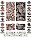 9PCS Headwear, Headband Scarf Bandanna Headwrap Mask Neckwarmer & More 12-in-1 Multifunctional Stretchable Sport & Casual (9PC.Camouflage New Series.2)