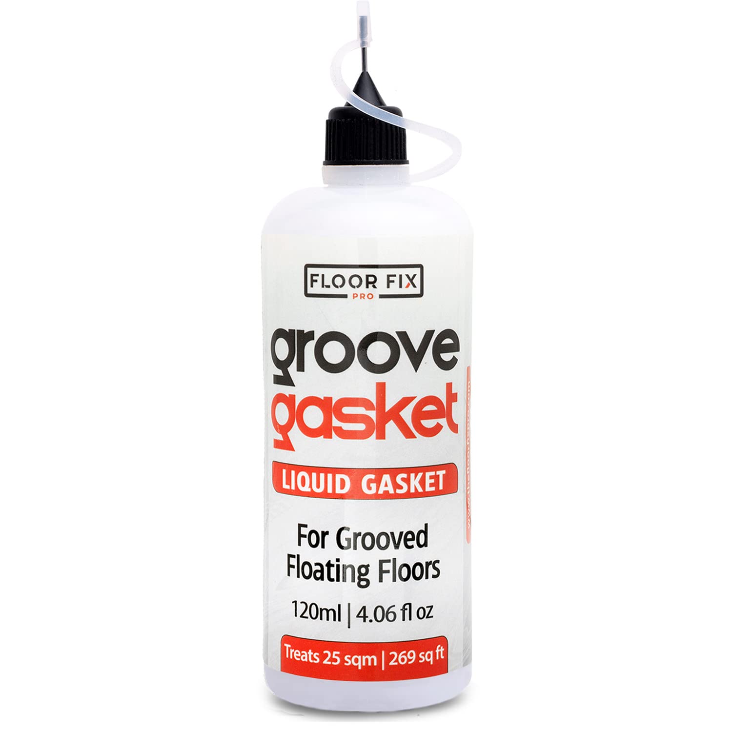Groove Gasket - For GROOVED Floating Floors (Only Use after Purchasing Test Pack) - 1 Room Pack (120ml) - Made in UK