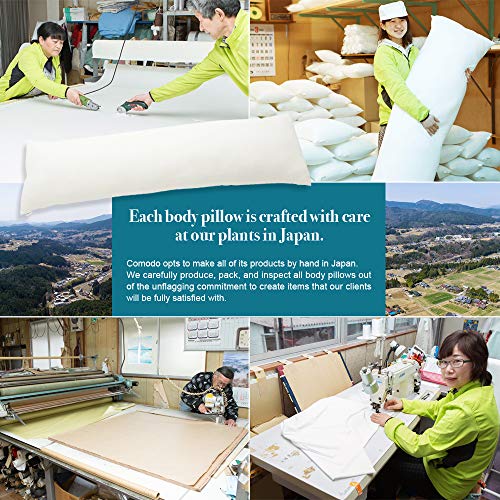 COMODO Original High Class Body Pillow CMD9150 Dakimakura Pillow for Anime and Maternity [Made in Japan] (60 x 20 inch (150cm x 50cm)) - Thumbnail 6
