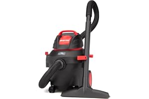 Shop-Vac 4 Gallon 5.5 HP Wet/Dry Vacuum with SVX2 Motor, 1.5" Lock-On Hose, 20 Ft Power Cord, Blower Port, Floor & Utility No