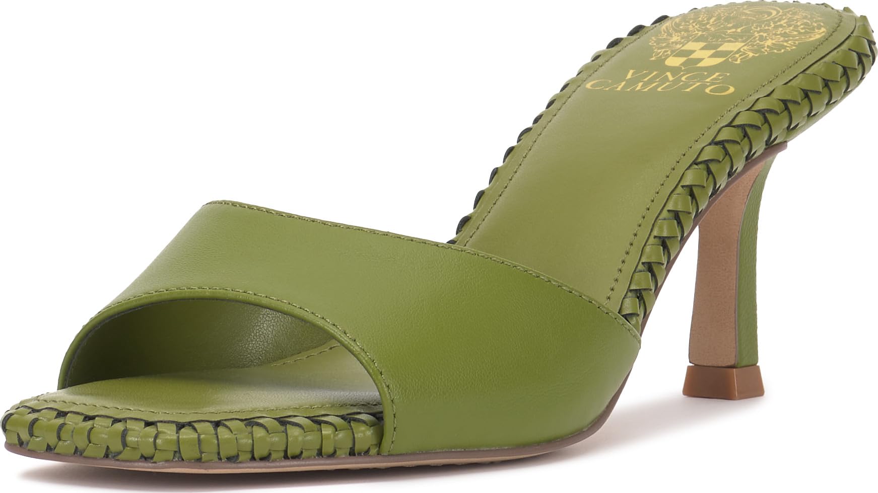 Photo 1 of **** VIEW PHOTO NOT SAME AS STOCK****     Vince Camuto Women's Emmla Heeled Sandal, Lizard Green, 9.5