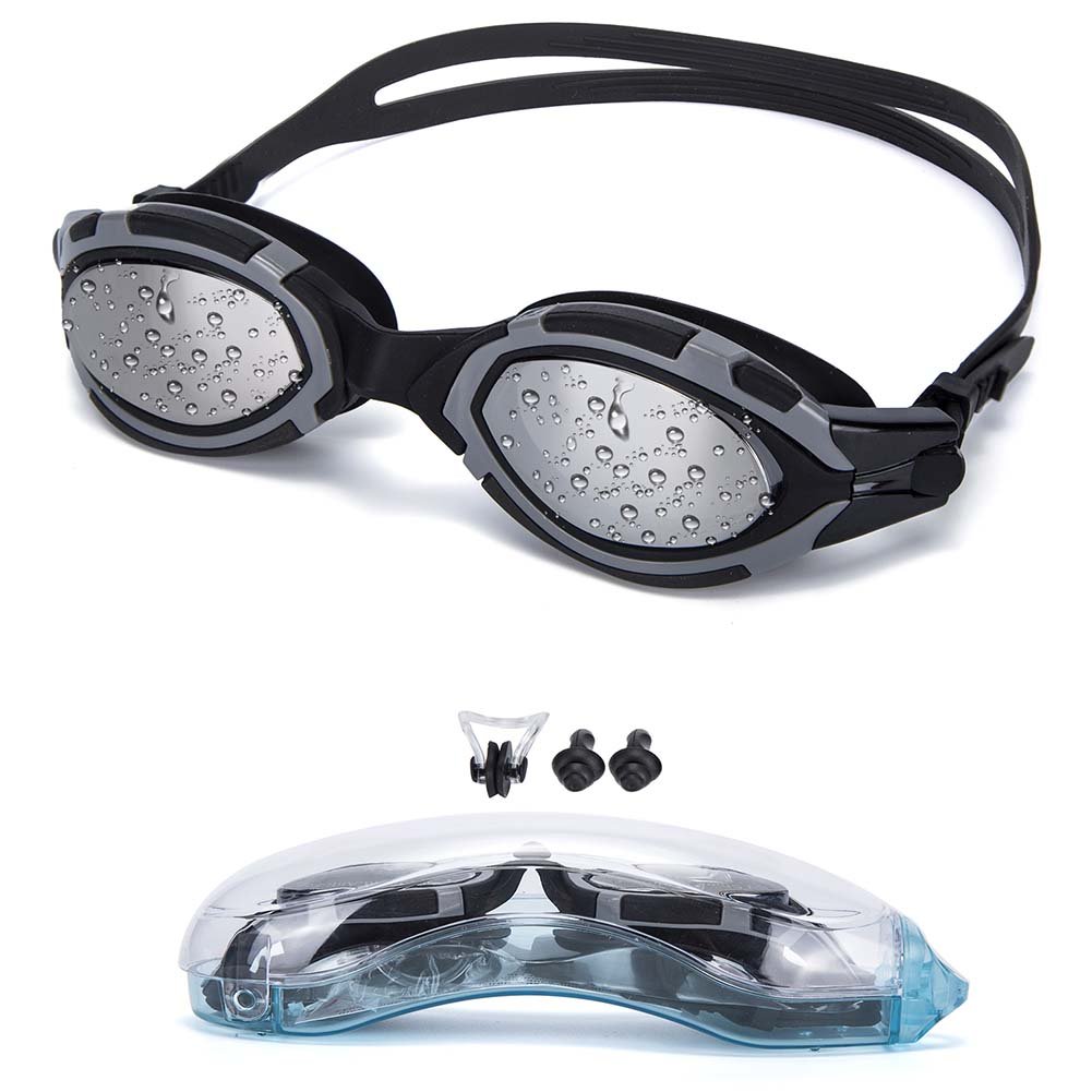 Swim Goggles, HendGo Adult Clear Swimming Goggles Anti Fog UV
