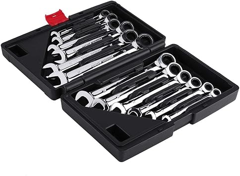 Set chiavi inglesi a cricchetto Set chiavi inglesi a cricchetto