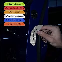 4PCS Car Door Open Warning Reflective