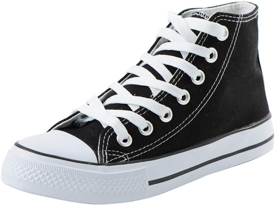 Magone Womens High Top Classic Canvas Fashion Sneaker