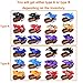 FUN LITTLE TOYS 12PCs Party Favor for Kids, Press and Go Toy Cars for Goody Bag Stuffers, Carnival Party Supplies, Classroom Prizes, Pinata Filler