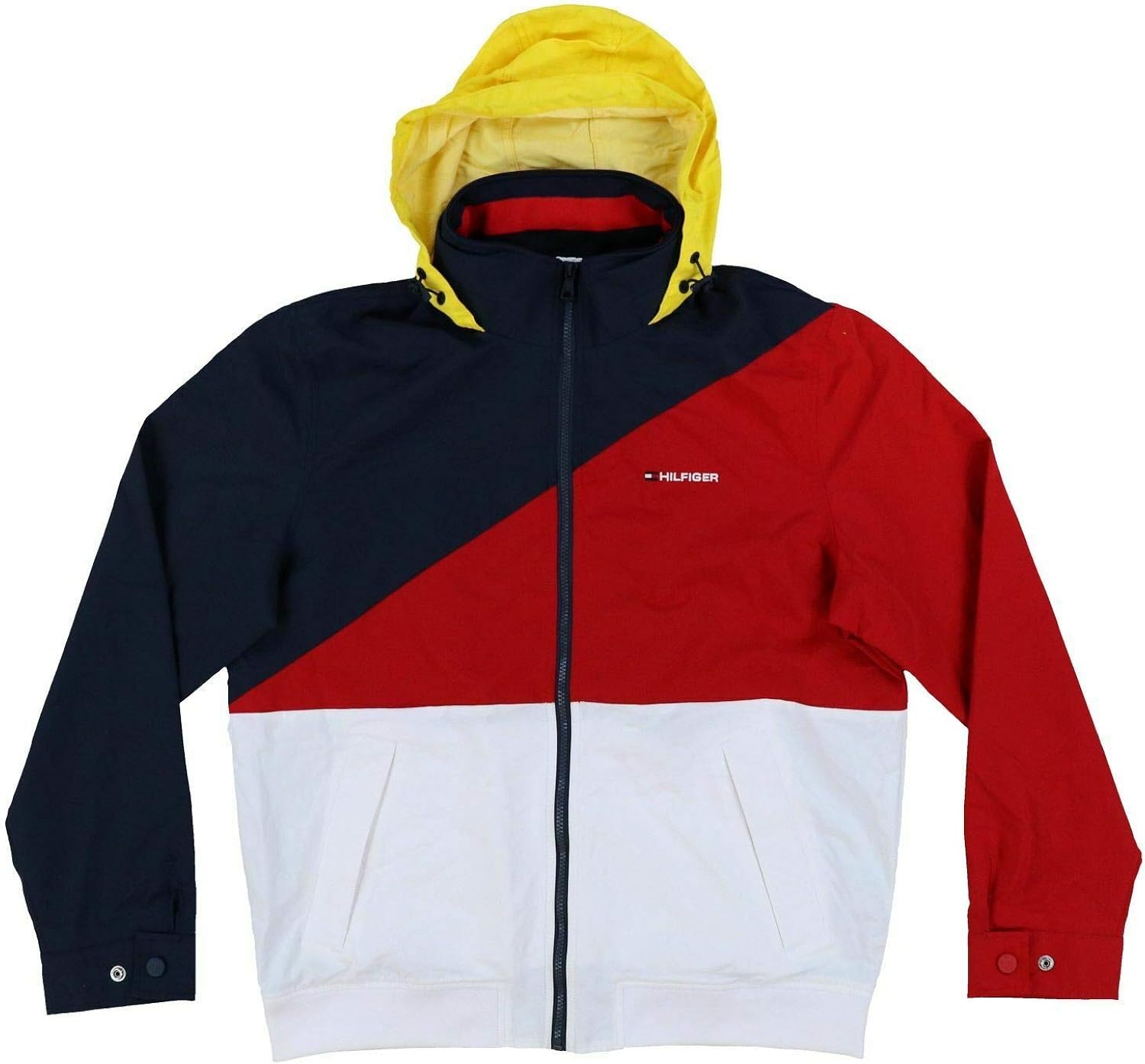 Tommy Hilfiger Mens Packable Hood Windbreaker Jacket at Amazon Men’s