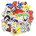 Sticker Pack (200-Pcs), Secret Garden Graffiti Sticker Decals Vinyls for Laptop,Kids,Teens,Cars,Motorcycle,Bicycle,Skateboard Luggage,Bumper Stickers Hippie Decals bomb Waterproof    