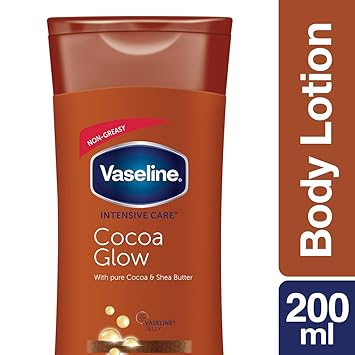 Vaseline Intensive Care Cocoa Glow Body Lotion, 200 ml