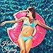 Holiday Styling Inflatable Donut Pool Float Pink by 48 Inches