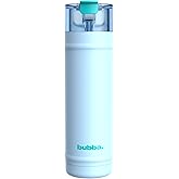 bubba 24 oz Dualsip Insulated Stainless Steel Water Bottle with Straw - Reusable, Leakproof, Lightweight, Dishwasher Safe, Lead-Free and BPA-Free, Daydreamin'
