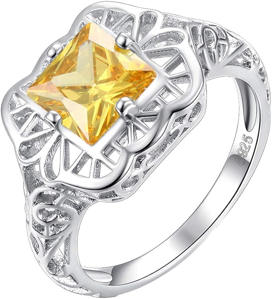 Onefeart Anillo de Acero Inoxidable para