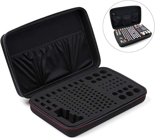 Weehey La Caja de Almacenamiento de la batería Tiene Capacidad para 146 baterías AA AAA CD