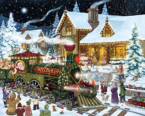 Santa's Express Christmas Jigsaw Puzzle 