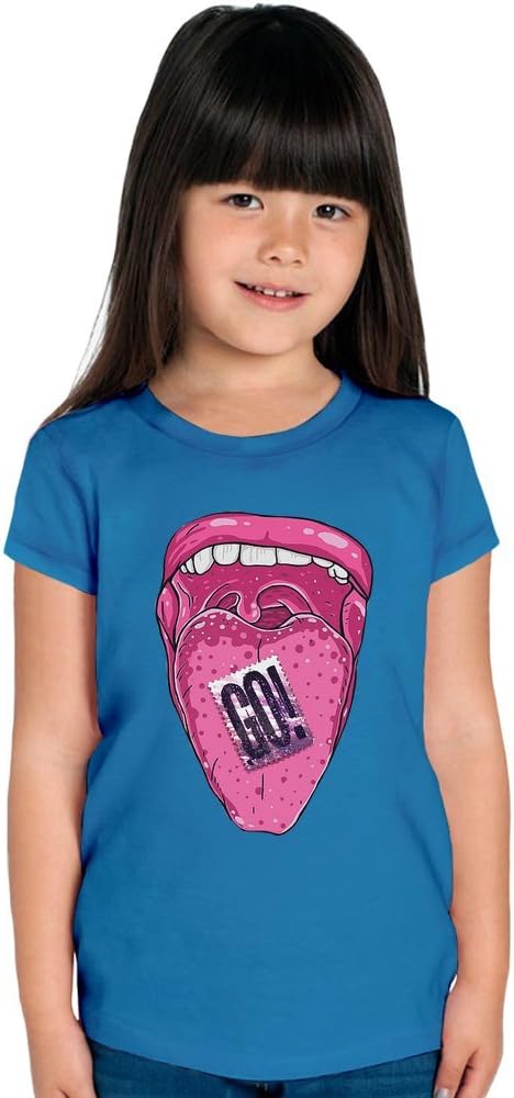 Drop Acid Not Bombs LSD Go Lips Drugs Girls T-shirt
