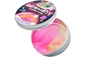 Waterelf Sensory Putty Multi-Color, Non-Toxic Stress Relief Putty, Non-Sticky Creative Fidget Putty Toy for Kids Boys Girls Adults - 3.11 Inch 3.2 Oz - P011-Pink/Yellow