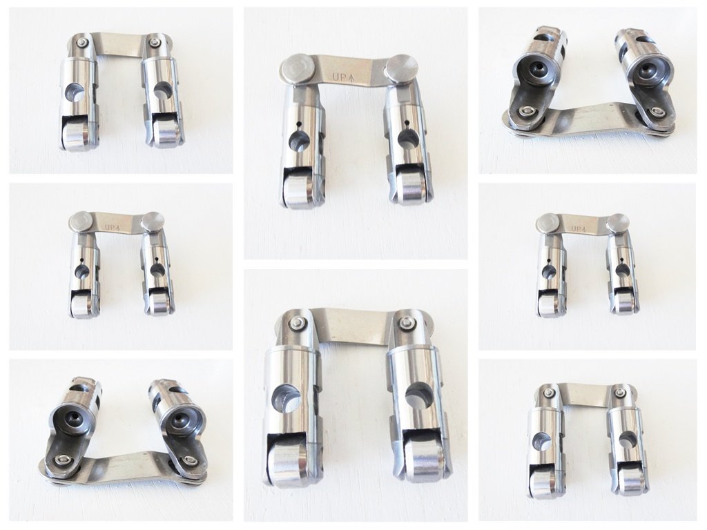 8620 Steel Elite Racer Mechanical Solid Roller Lifter BBC GMC/CHEVY 396/427/454 Vertical Link Bar 8PAIRS/SET