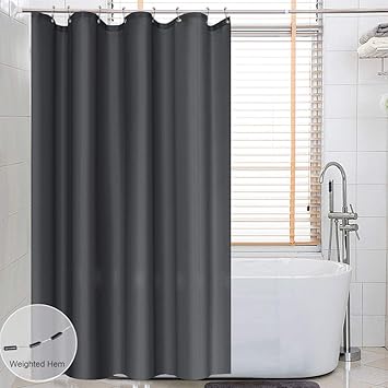 Amazon Com Eforcurtain Stall Size 48inch Shower Curtain Solid