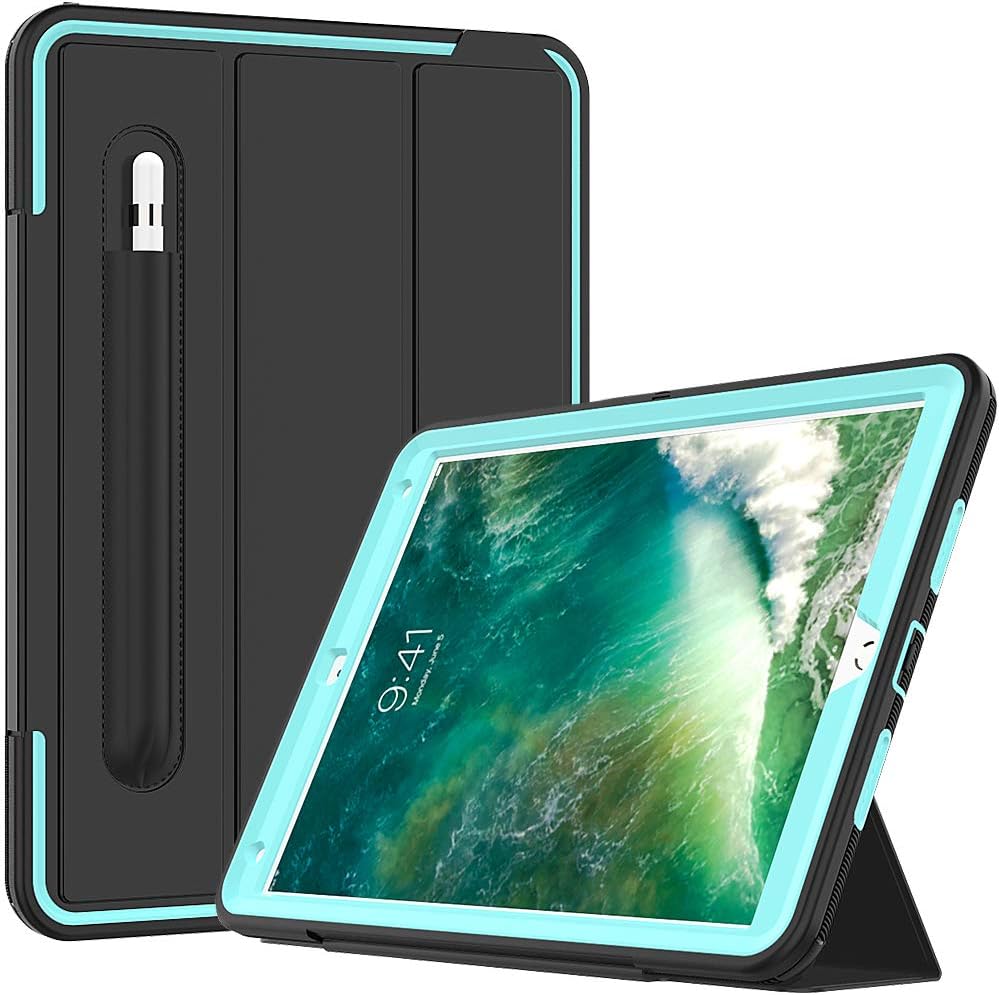 Cantis iPad Air 3 Case,iPad Air 10.5 Case,iPad Pro 10.5 Case 2017,Slim Heavy Duty Shockproof Rugged Full Body Protective Case with Auto Wake/Sleep for iPad Air 3rd Generation 10.5" 2019 (Sky Blue)