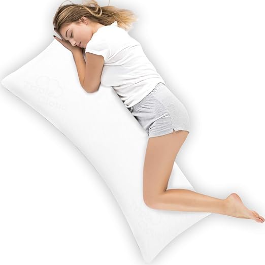 Amazon Com Triple Cloud Body Pillow Ultra Luxury Bamboo Shredded