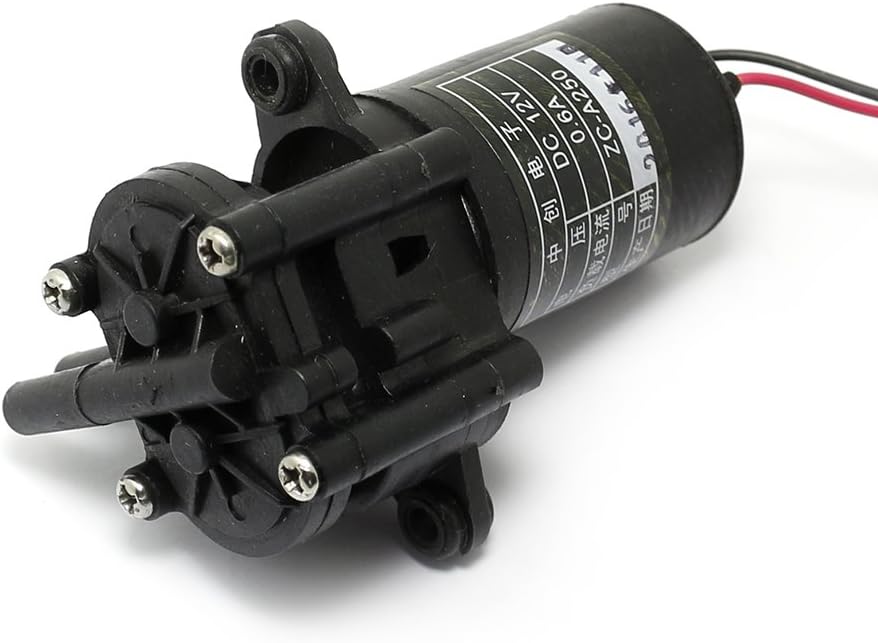 Q-BAIHE 12V Mini Gear Self-Sucking Pump (0-100 Degrees Celsius) Food-Grade for Coffee/Hot Drink ZC-A250 - Image 4