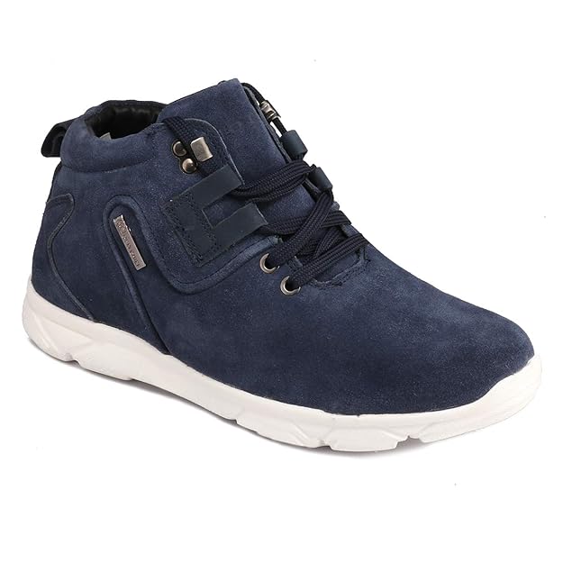 red chief navy blue casual shoes