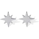 Boma Jewelry Sterling Silver Star Stud Earrings