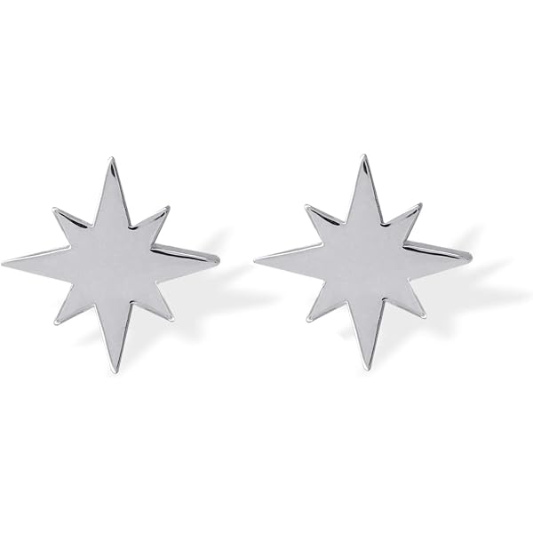 Mini Diamond Starburst Earrings - Tandem Jewelry